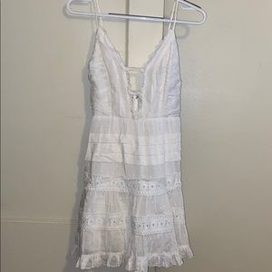 Princess polly Jadyn mini dress white